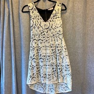 *Womens lace overlay dress size medium